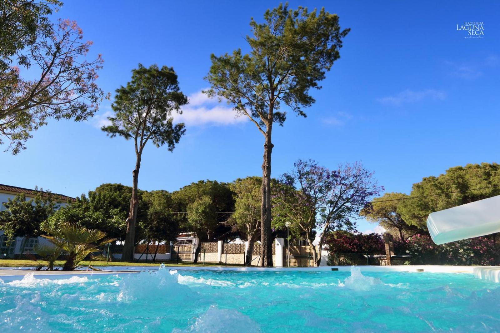 Hacienda Laguna Seca - Apart. Lavanda Chiclana de la Frontera Eksteriør billede